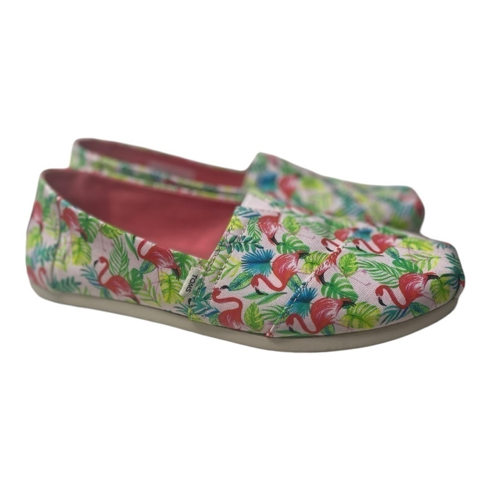Toms x Paper Source Women’s Flamingo Print Alpargata Shoes
